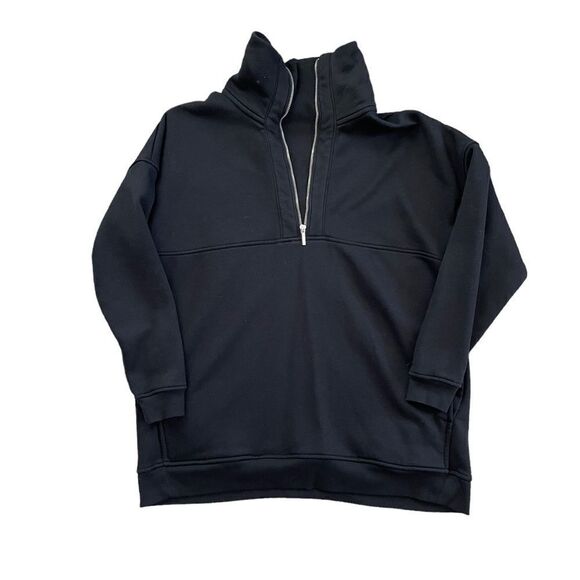 OLD NAVY Pullover Sweatshirt Black Size Medium - Picture 1 of 3